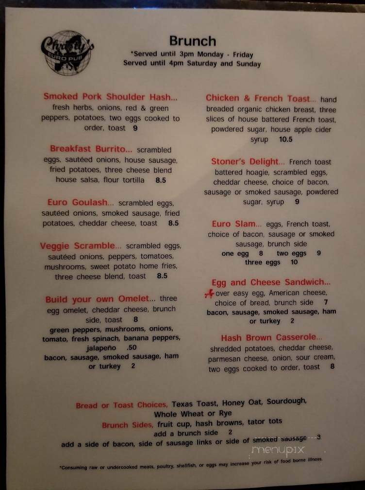 Christy's Euro Pub - Greenville, NC