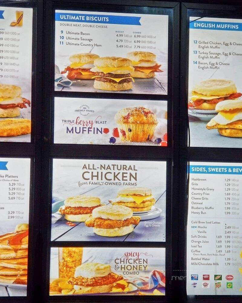 Biscuitville 172 - Mount Airy, NC menu_pic