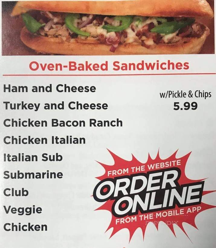 Simple Simon's Pizza - Hominy, OK menu_pic