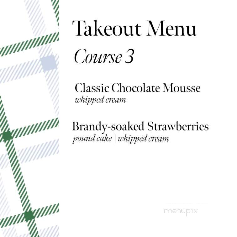 Carnegie House - State College, PA menu_pic