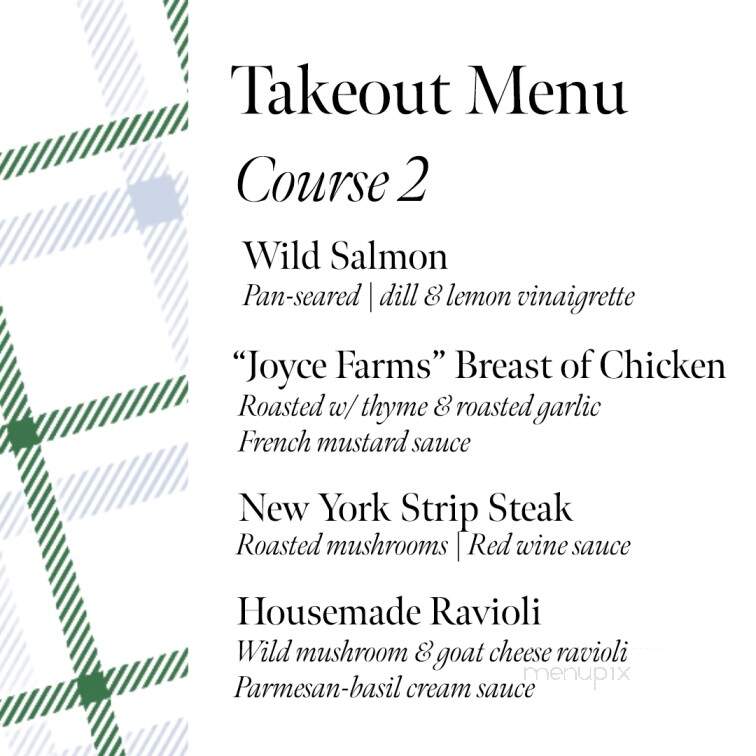 Carnegie House - State College, PA menu_pic