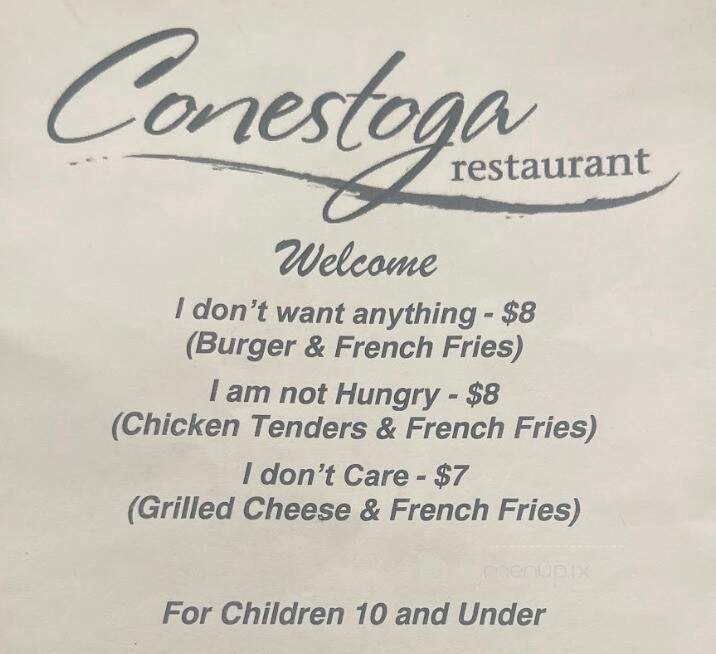Conestoga Restaurant & Bar - Lancaster, PA