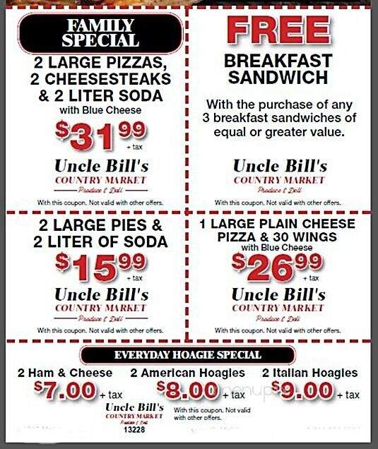 Uncle Bill's Country Market - Levittown, PA