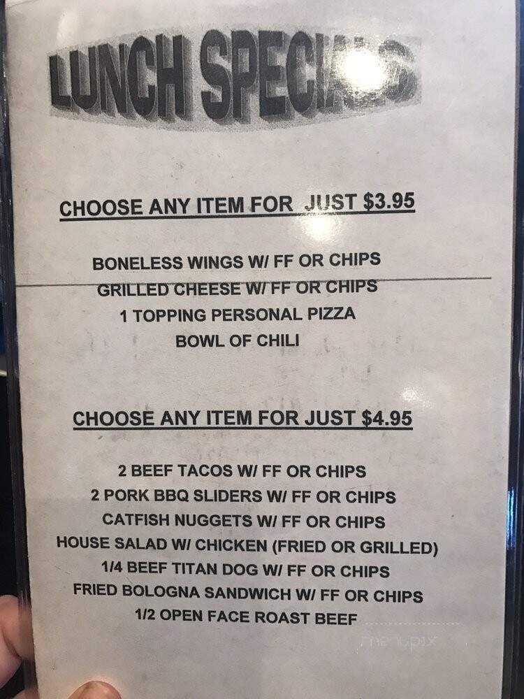 Coach's Eastgate Grille - Lebanon, TN menu_pic