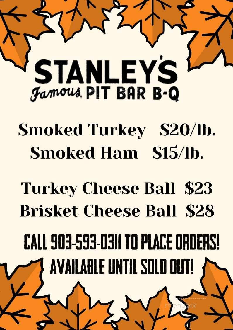Stanley's Bar Bq Restaurant - Tyler, TX