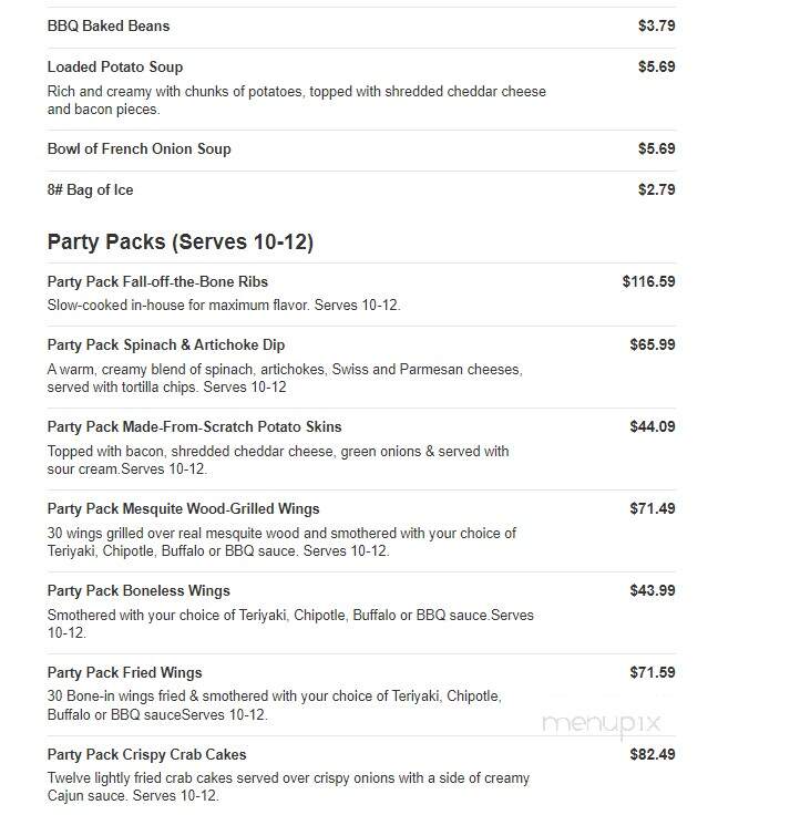 Logan's Roadhouse - Lynchburg, VA menu_pic