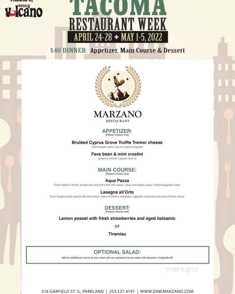 Marzano's Restaurant - Tacoma, WA