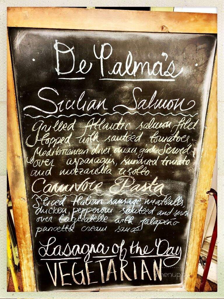 Depalma's Italian Cafe - Tuscaloosa, AL menu_pic