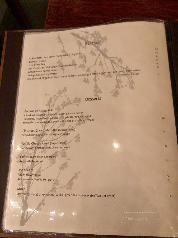 Bui Sushi - Malibu, CA menu_pic