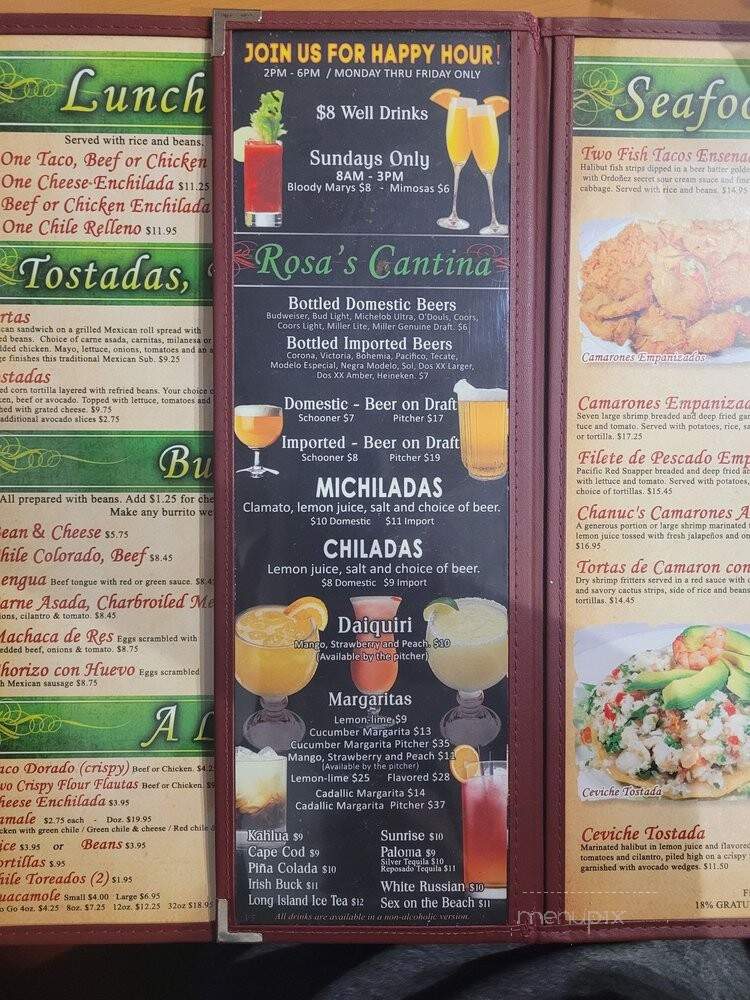 Ordonez Mexican Food - Montebello, CA menu_pic