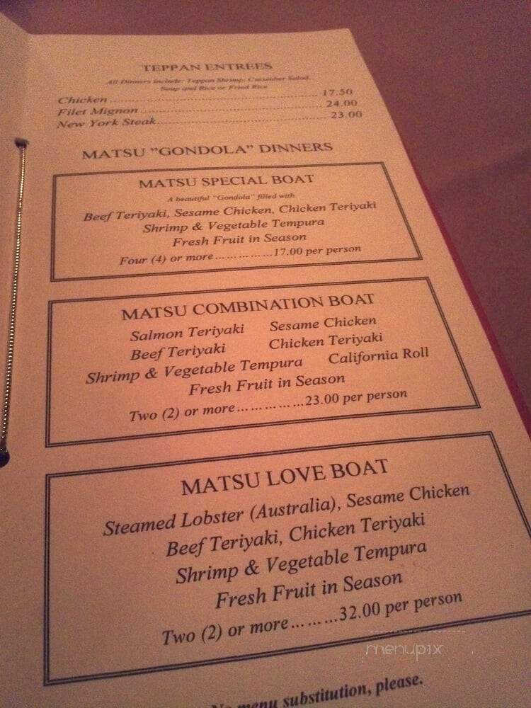 Matsu Restaurant - Huntington Beach, CA