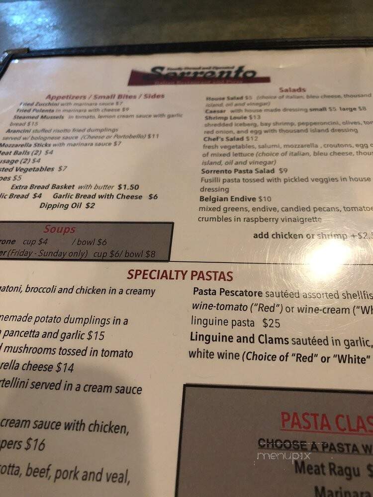 Sorrento Italian Restaurant - Walnut Creek, CA