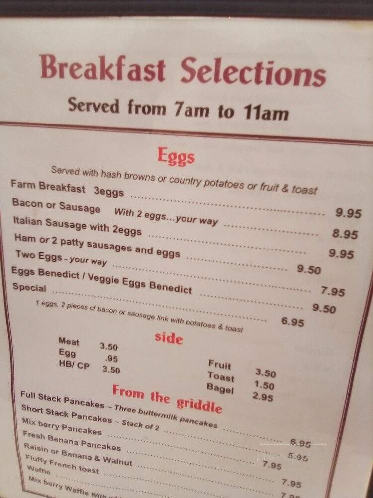 Dudley's Oldtown - Salinas, CA menu_pic