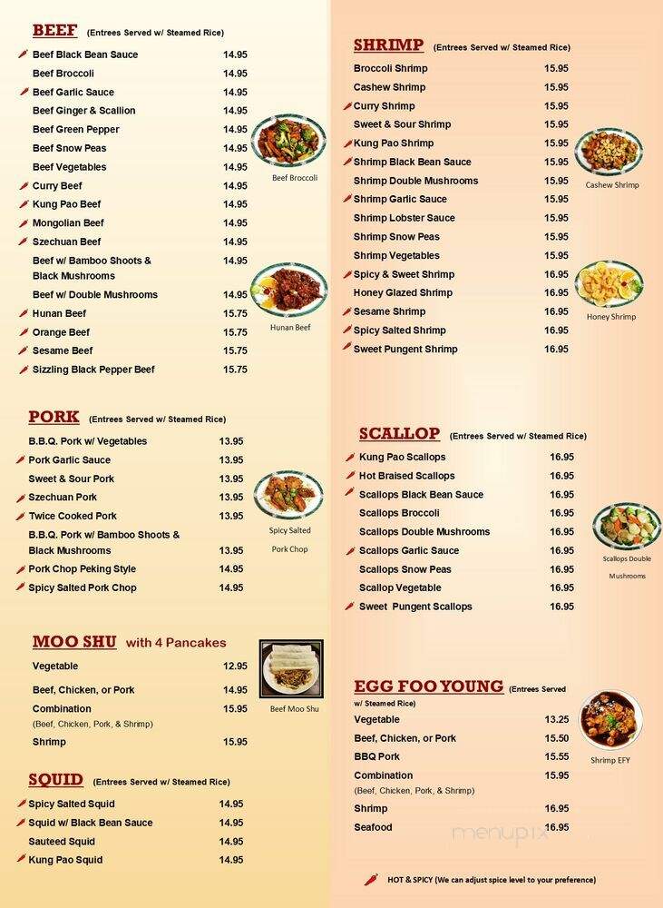 Lucky Dragon Chinese Restaurant - Colorado Springs, CO menu_pic