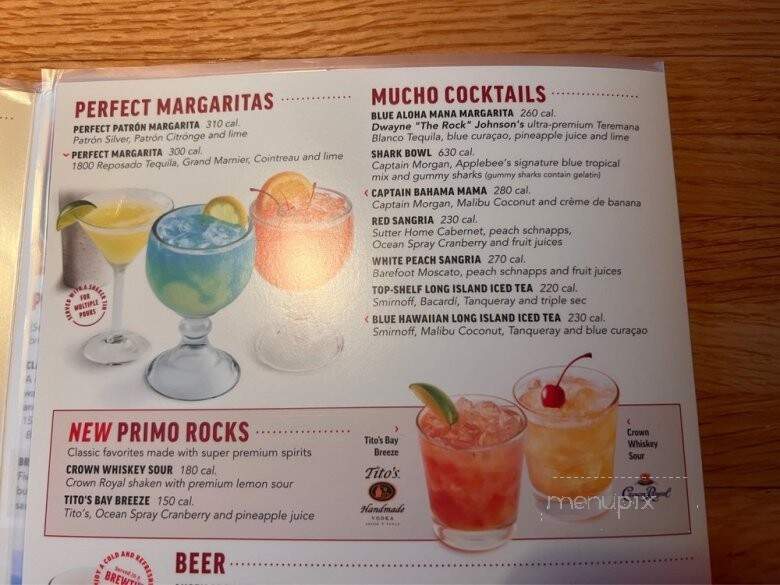 Applebee's - Windsor, ON menu_pic