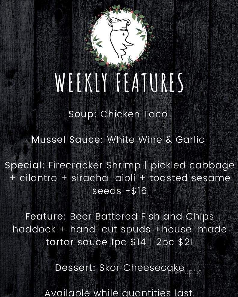 The Rustic Spud Restaurant & Catering - Kingston, ON menu_pic