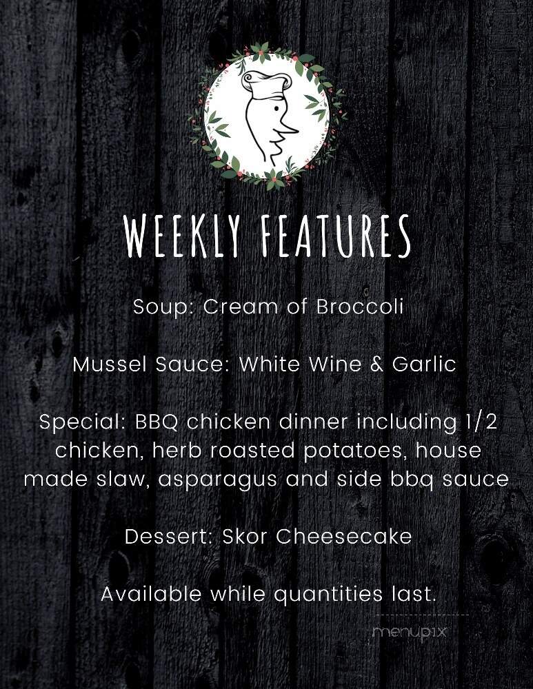 The Rustic Spud Restaurant & Catering - Kingston, ON menu_pic
