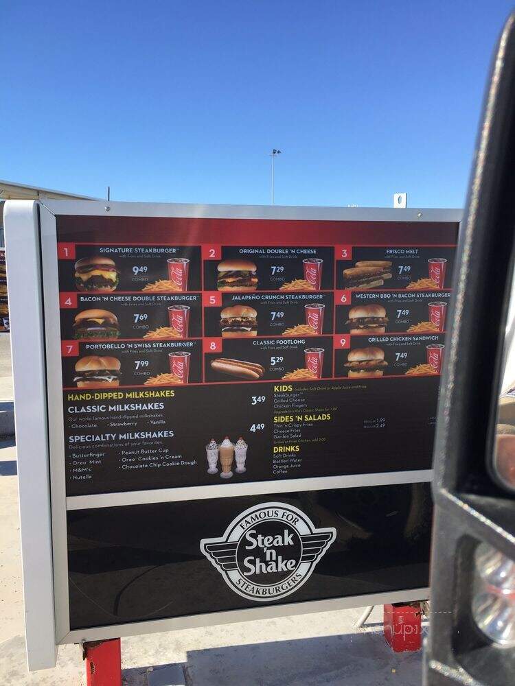 Steak 'n Shake - Midland, TX menu_pic