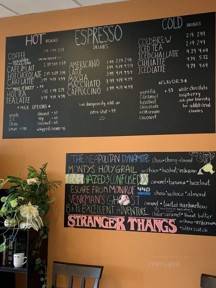Hazel's Coffee House - Monroe, NC menu_pic