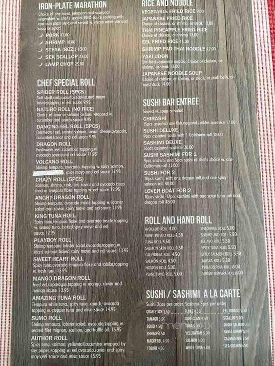 Basil Cafe - Rockwall, TX menu_pic