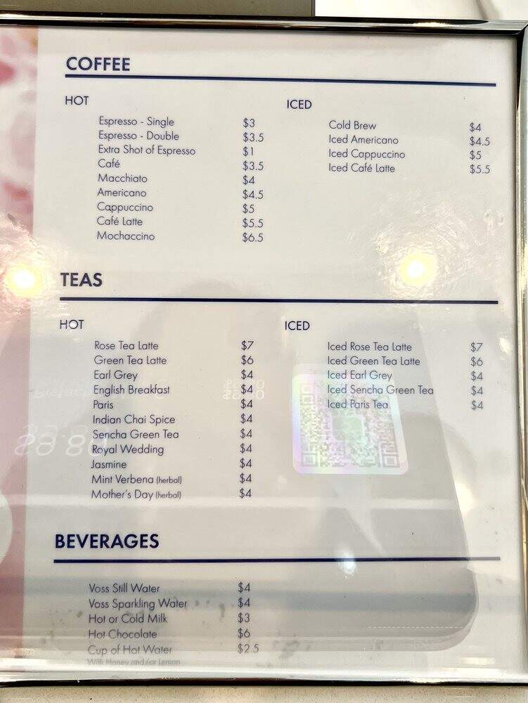 Lady M Cake Boutique - Irvine, CA menu_pic