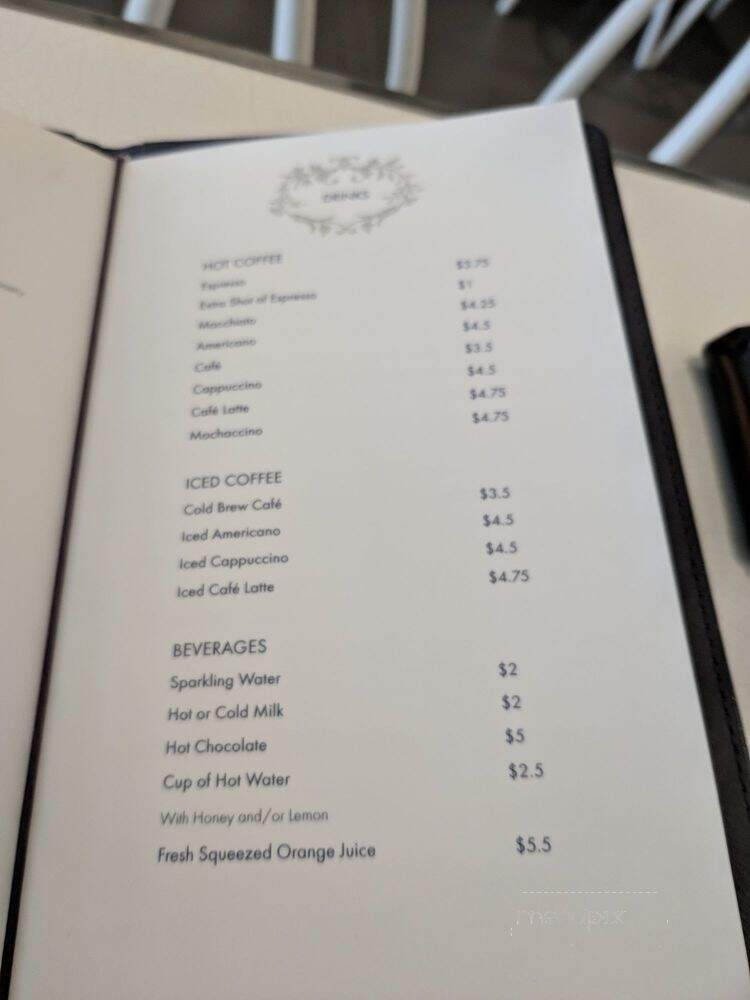 Lady M Cake Boutique - Irvine, CA menu_pic