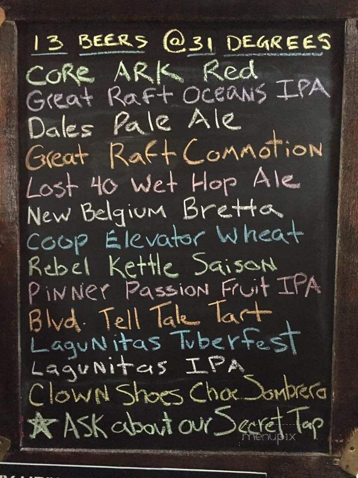 Four Quarter Bar - North Little Rock, AR menu_pic