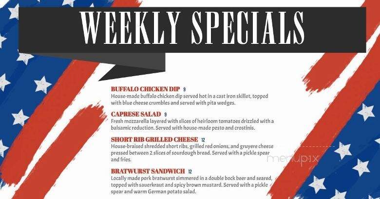 Foundation Tavern - Wescosville, PA menu_pic