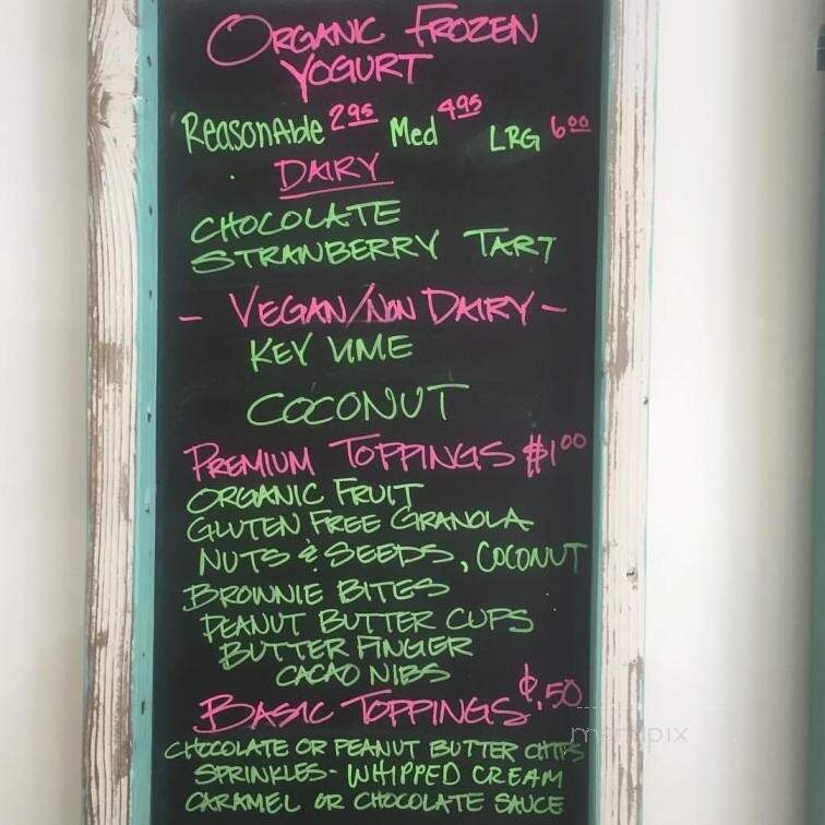 JOY Shell Beach - Pismo Beach, CA menu_pic