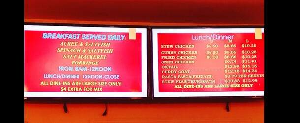 Montego Bay - Poughkeepsie, NY menu_pic