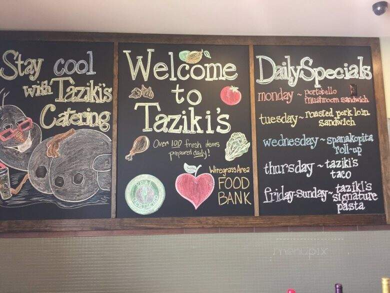 Taziki's Mediterranean Cafe - Dothan, AL menu_pic