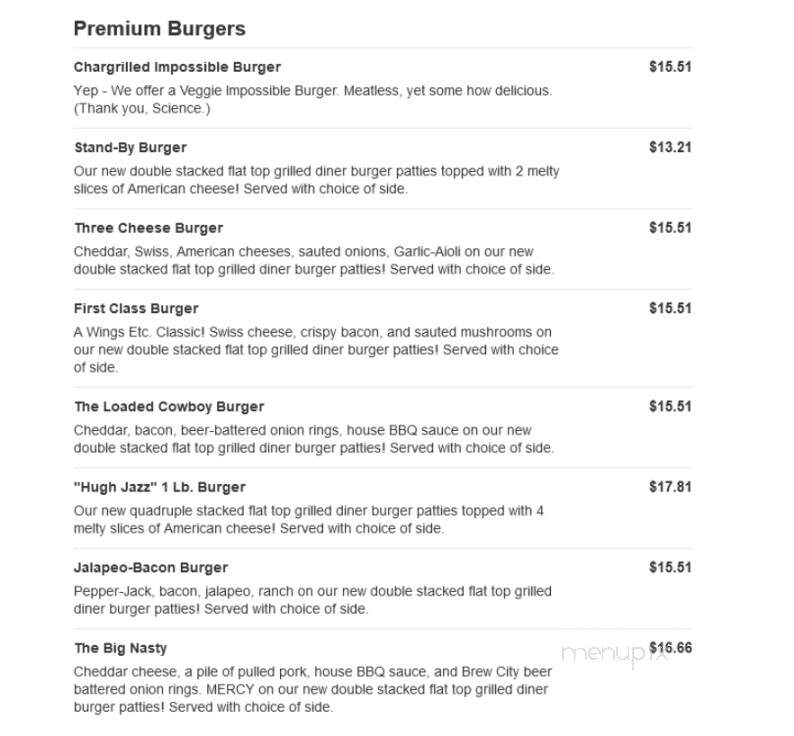 Wings Etc - Terre Haute, IN menu_pic