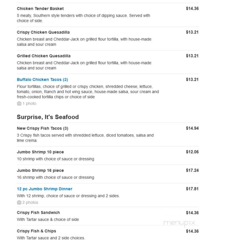 Wings Etc - Terre Haute, IN menu_pic