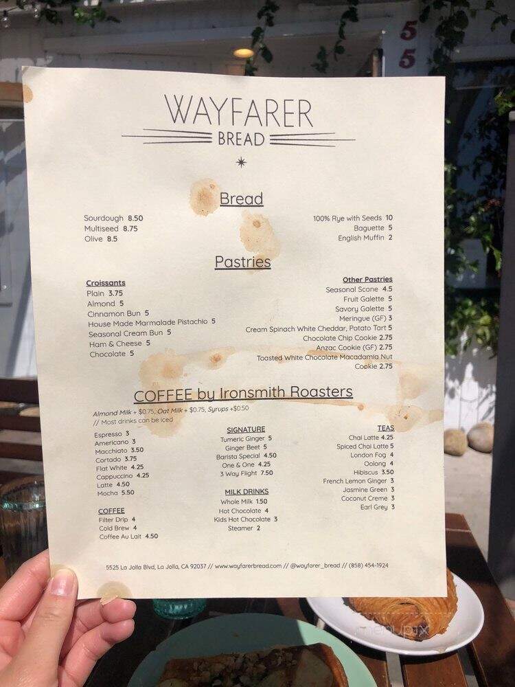 Wayfarer Bread & Pastry - San Diego, CA