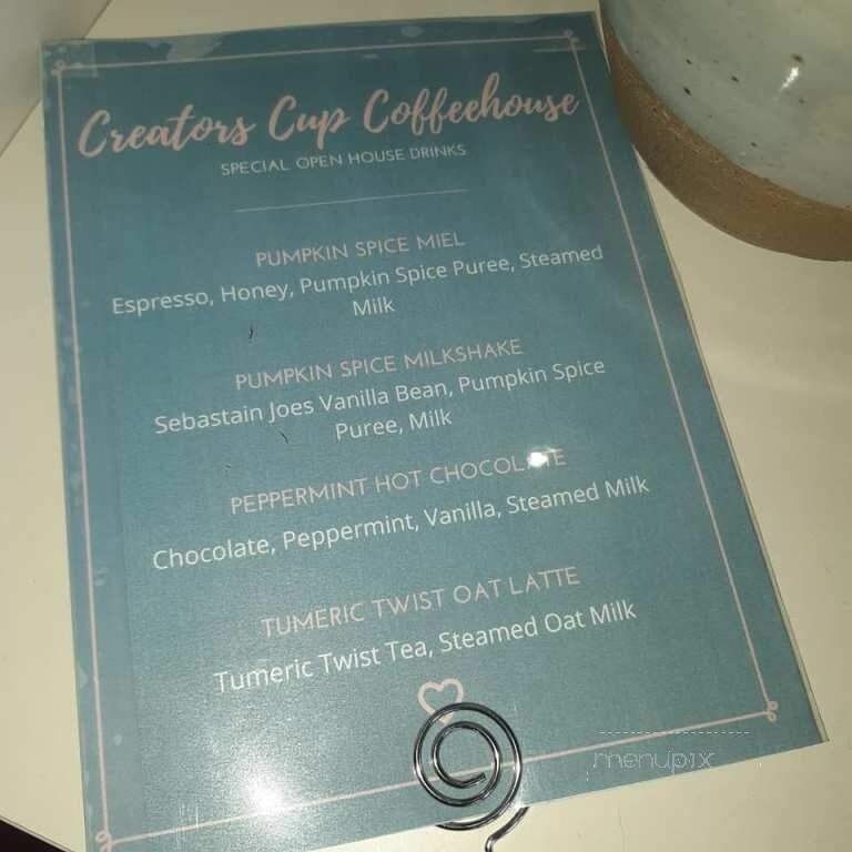 Creators Cup - Saint Paul, MN menu_pic
