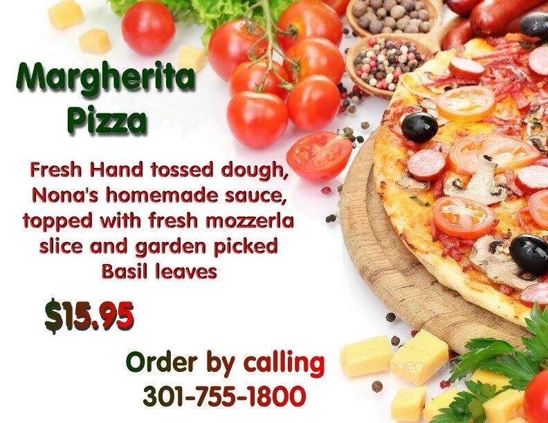 Nona's Pizza - Accident, MD