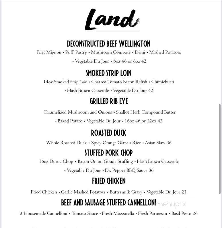 Joseph's Fine Cuisine - Springfield, IL menu_pic