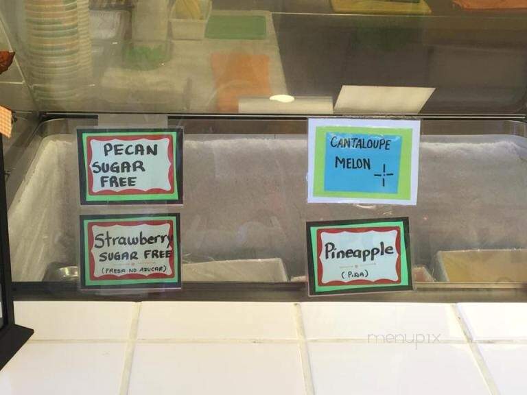 O'Brien's Ice Cream - Walnut Creek, CA menu_pic