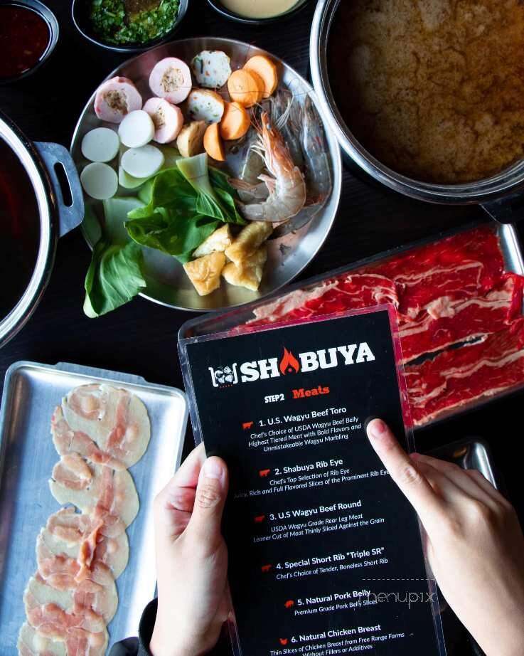 Shabuya - Honolulu, HI menu_pic