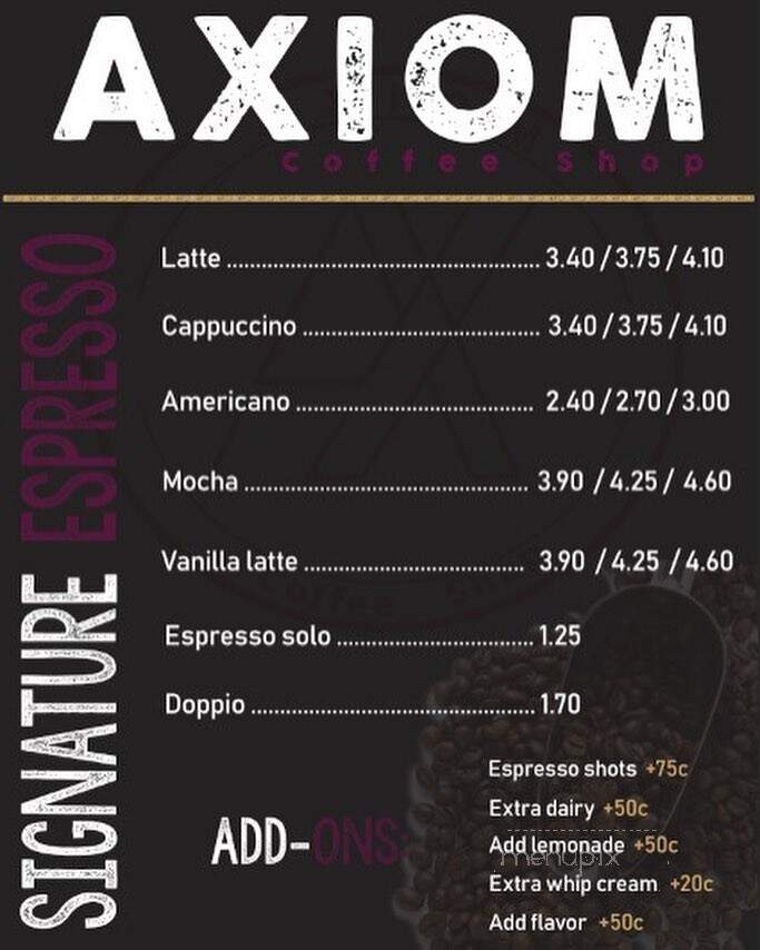 Axiom Coffee - Fort Worth, TX
