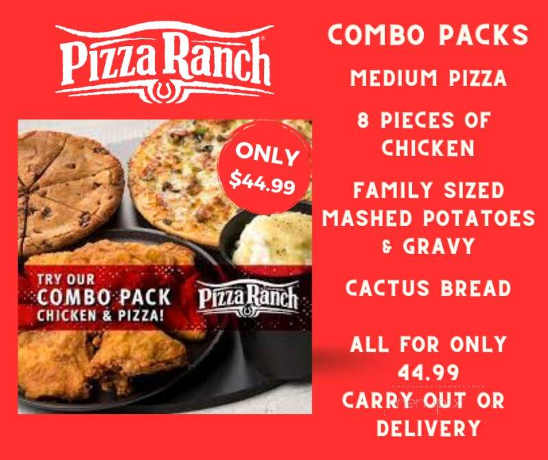 Pizza Ranch - Watertown, WI menu_pic