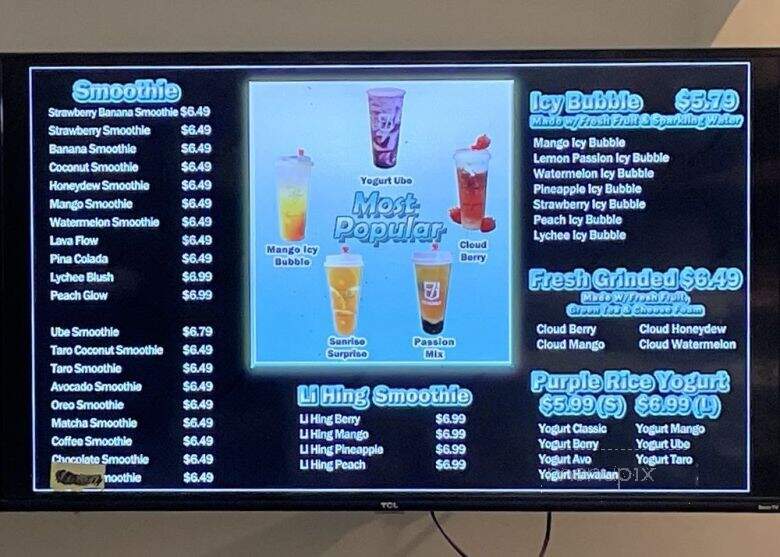 S7-Icy Bubble kapolei - Kapolei, HI menu_pic
