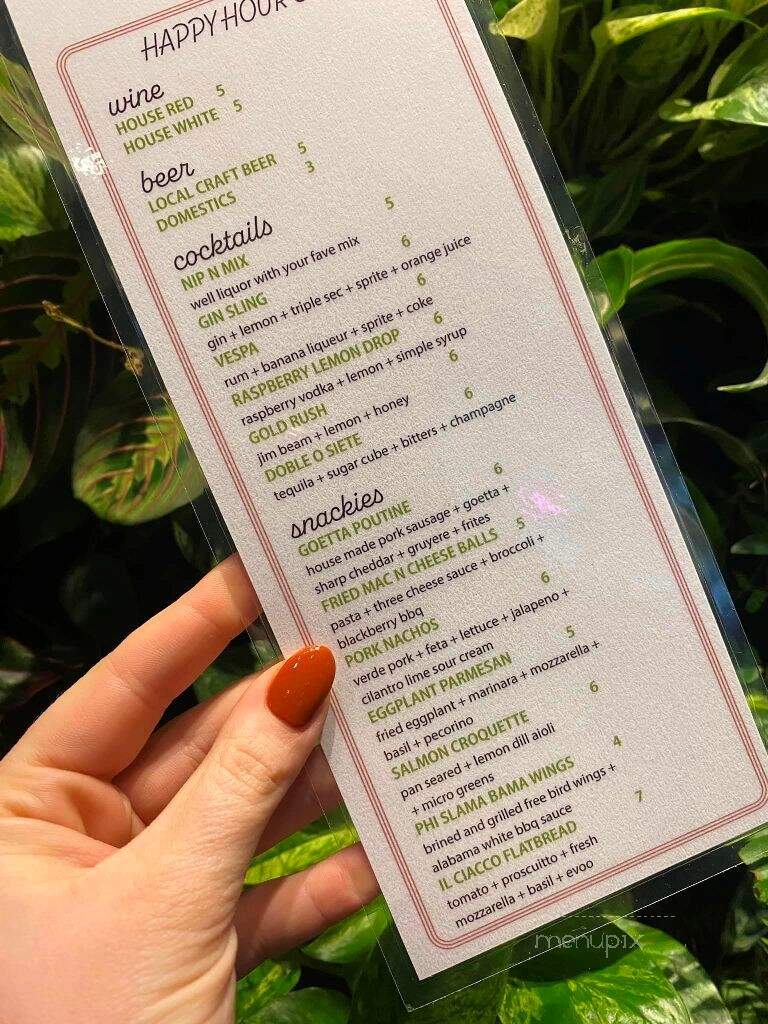 Tano Bistro - Hamilton, OH menu_pic