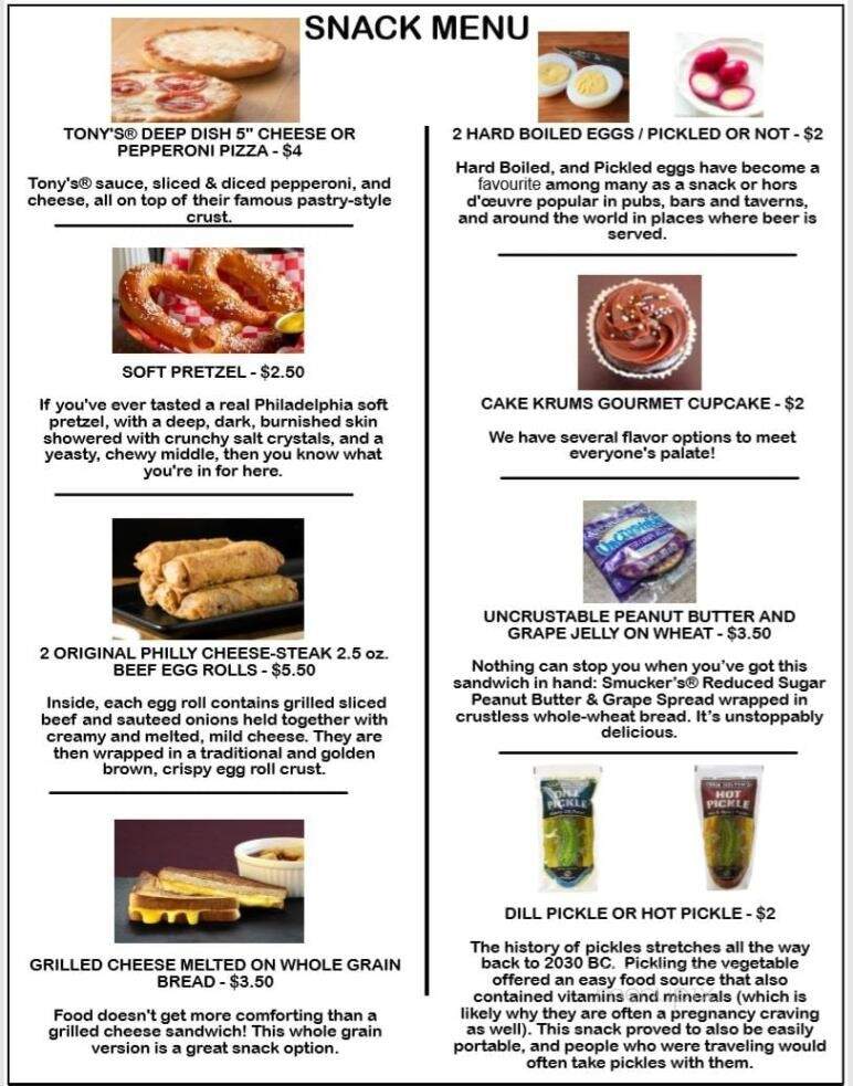 Octonia Stone Brew Works - Ruckersville, VA menu_pic