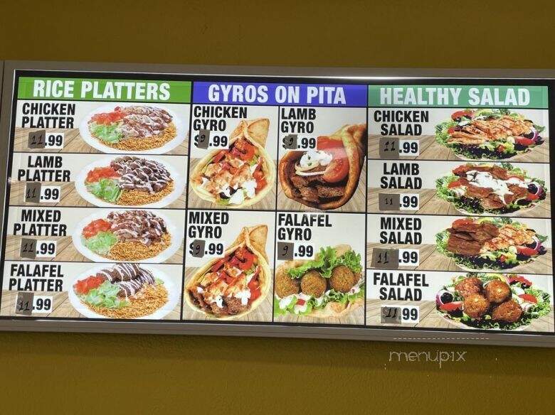Yumy Platter - Wrightstown, NJ menu_pic
