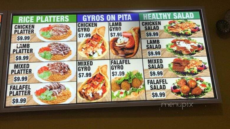 Yumy Platter - Wrightstown, NJ menu_pic