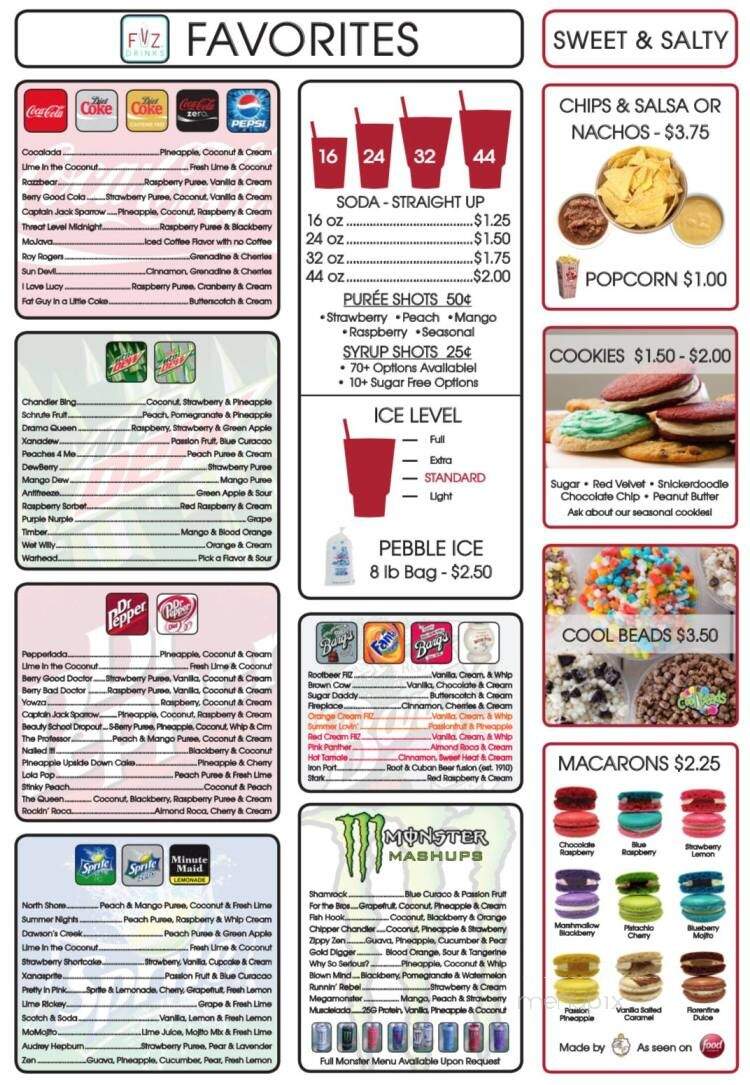 FiiZ Drinks - American Fork, UT menu_pic
