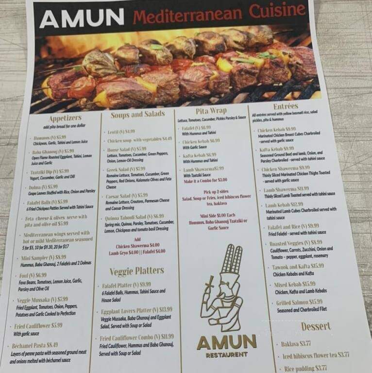 Amun Mediterranean Cuisine - Drexel Hill, PA