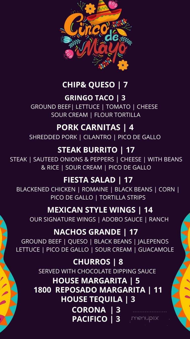 Bistro 804 - Richmond, VA menu_pic