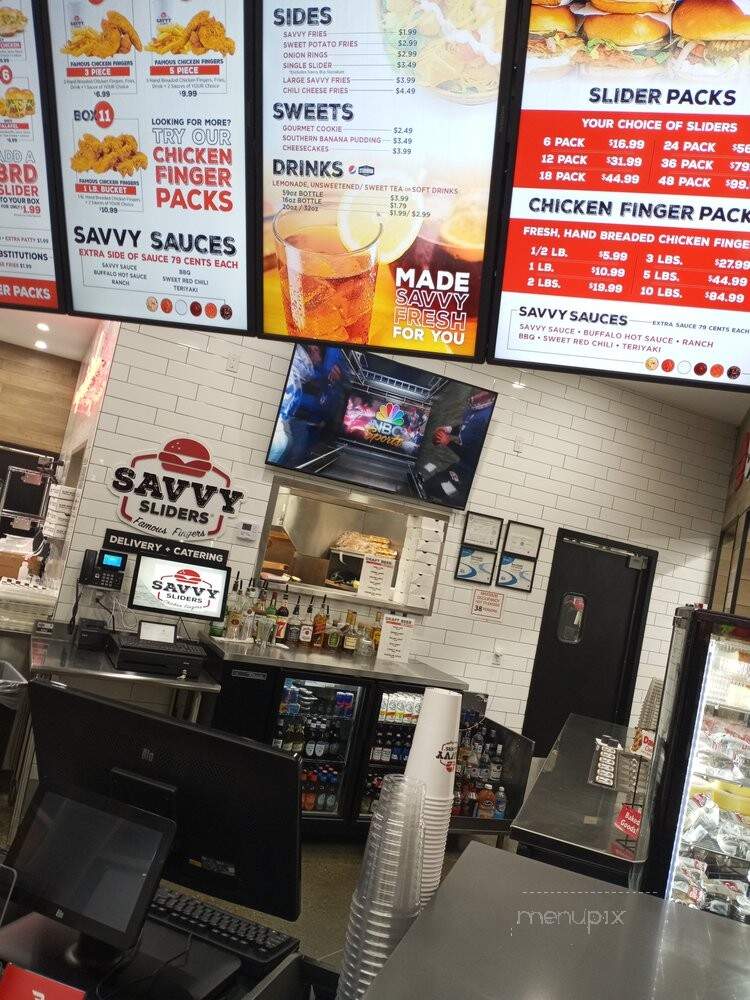 Savvy Sliders - Fraser, MI menu_pic